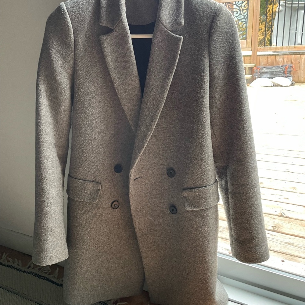 Zara Women's Elegant gray Coat